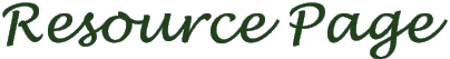 Resource Page