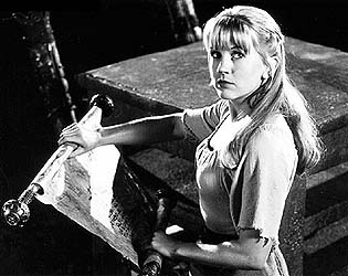 Gabrielle reads the news