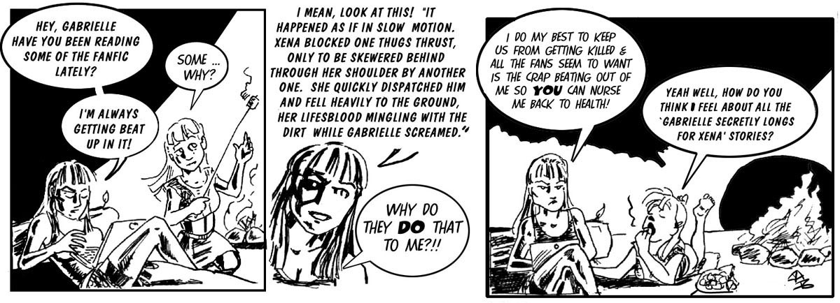 Battle On! #4, July 14, 1997, cartoon 1 of 2