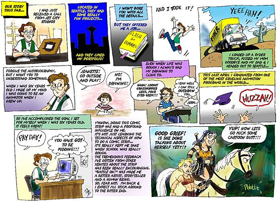 Battle On! comic #87, September 19, 2000