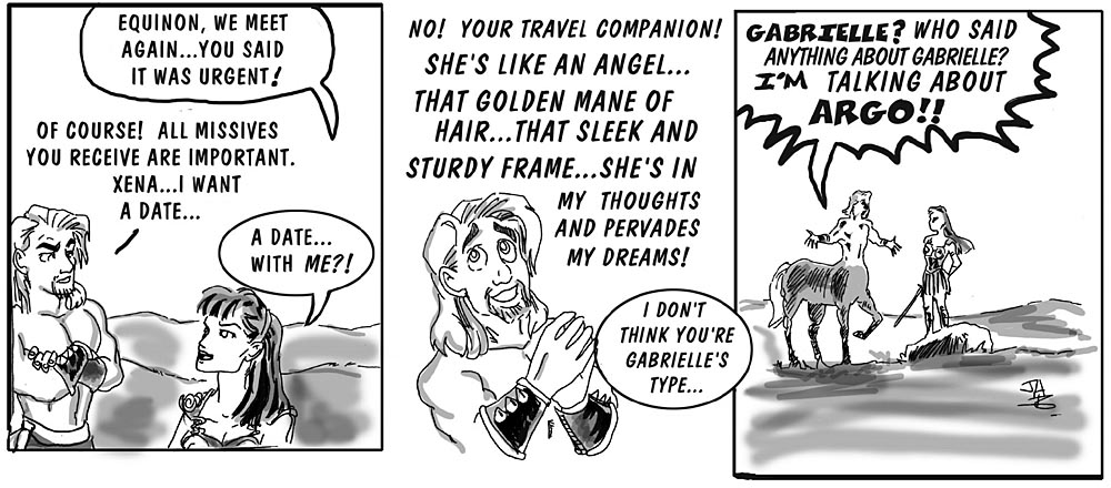 Battle On! #5, July 21, 1997, cartoon 1 of 2