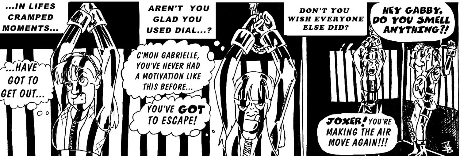 Battle On! #6, July 28, 1997, cartoon 1 of 2