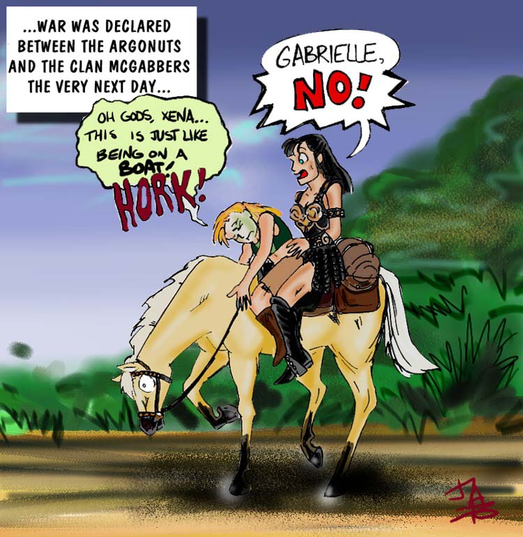 Battle On! #11, September 8, 1997, cartoon 2 of 2