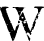W