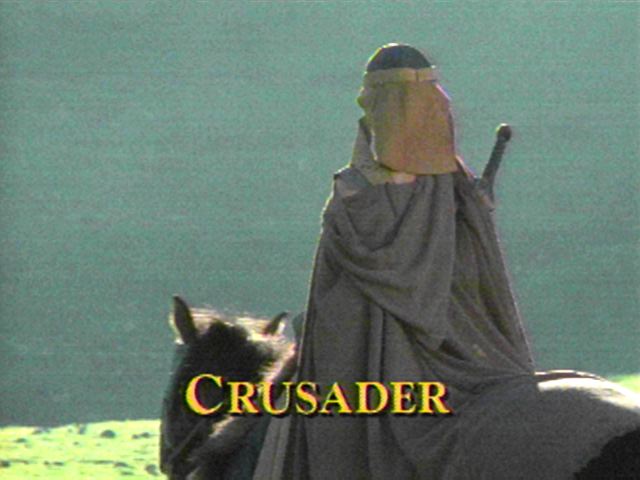 Crusader — episode title card